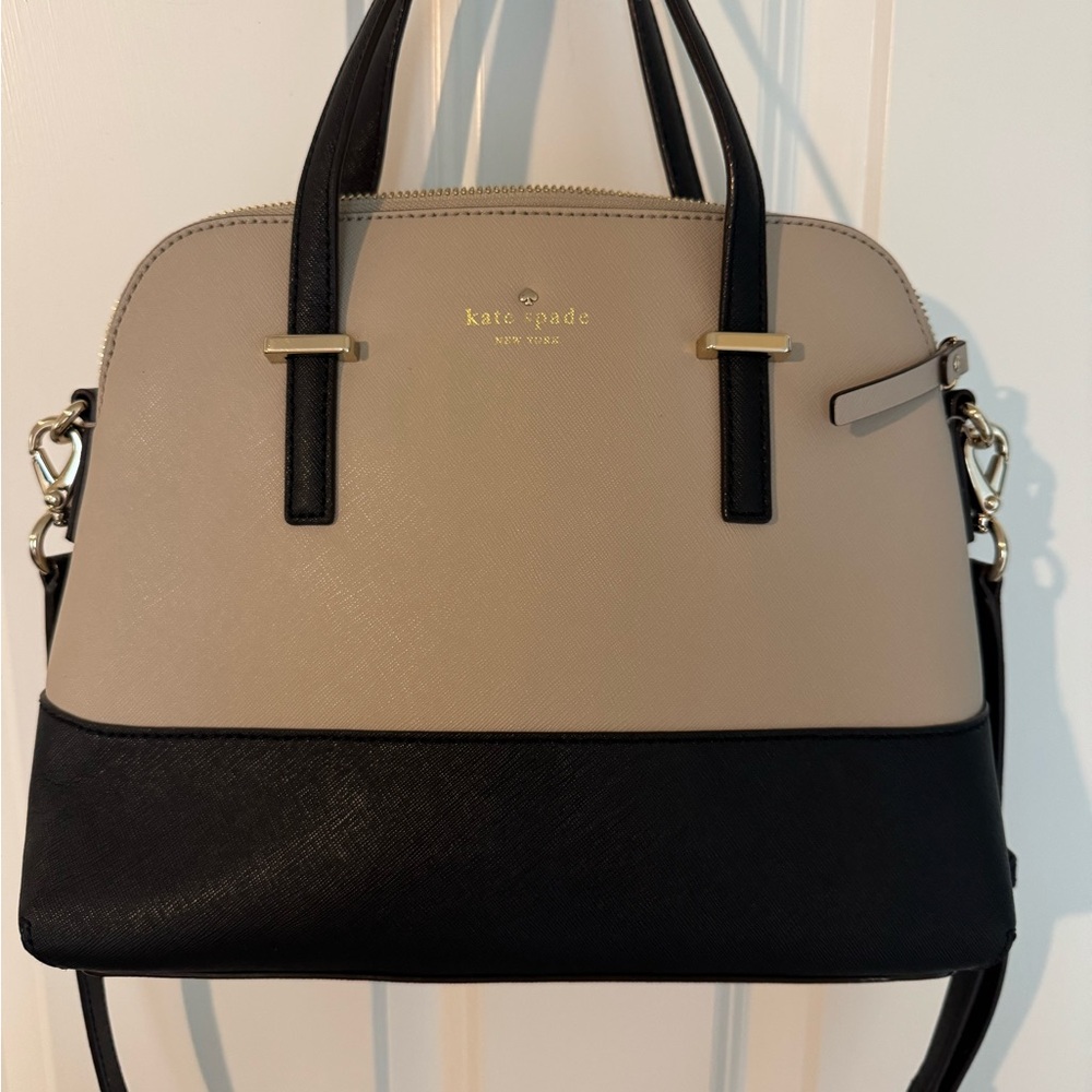Kate Spade Black and Tan Purse